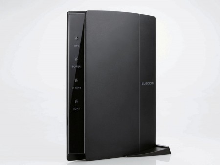 スループット最高940Mbpsの超高速無線LANルーター、エレコム「WRC-1900GHBK-A」など3種