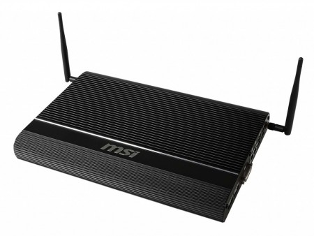 MSI、Broadwell-Uベースのファンレス小型ベアボーンキット「MS-9A75」