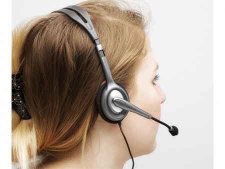 SkypeやGoogleハングアウトに最適な、「ロジクール ステレオヘッドセット H111」