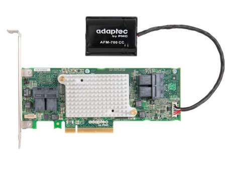 キャッシュ保護機能搭載のSAS 12Gbps RAIDアダプタ、Adaptec「ASR-81605Z V2 SINGLE」