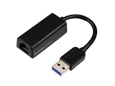 USBポートに挿すだけで使えるギガビットLANアダプタ、プラネックス「USB-LAN1000R」
