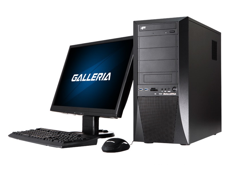 GALLERIA XF Unreal Engine 4 動作確認済み ヒストリア推奨モデル