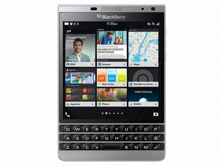 パスポートサイズのハイエンド端末に新色。「BlackBerry Passport Silver Edition」が北米で発売