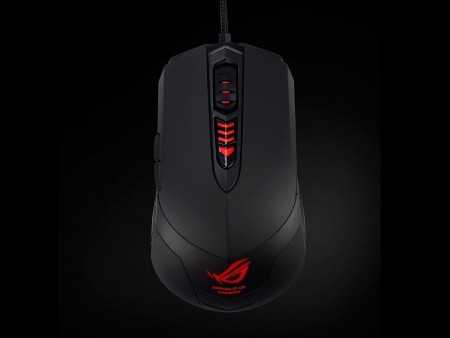 X軸とY軸の独立dpi設定に対応するゲーミングマウス、ASUS「ROG GX860 Buzzard Gaming Mouse」