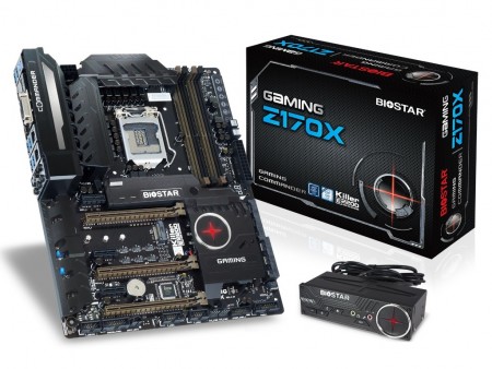 BIOSTAR、タッチOCボタン搭載のLGA1151ゲーミングマザー「GAMING Z170」シリーズ計3モデル