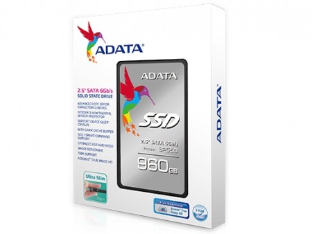 デュアルキャッシュ搭載のTLC NAND採用SSD、ADATA「Premier SP550」シリーズ