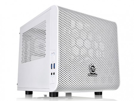 人気Cube型Mini-ITXケース、Thermaltake「Core V1」のホワイトモデル10月30日発売