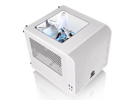 人気Cube型Mini-ITXケース、Thermaltake「Core V1」のホワイトモデル10月30日発売