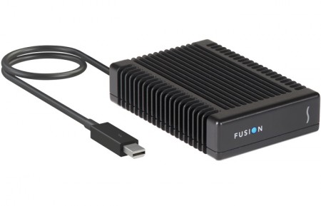 読込1.3GB/s超のThunderbolt 2ポータブルSSD、Sonnet「Fusion PCIe Flash Drive」8月下旬発売
