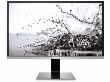 sRGBカバー率100％の4K対応32インチIPS液晶ディスプレイ、AOC「U3277PQU」
