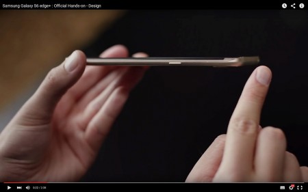 【動画】 新たなフラッグシップスマホの使い勝手は？「Galaxy S6 edge+」の公式ハンズオン動画
