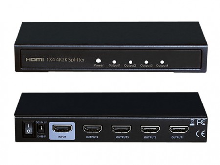 テック、4K対応HDMI 4分配器と4入力2出力HDMI切換器発売