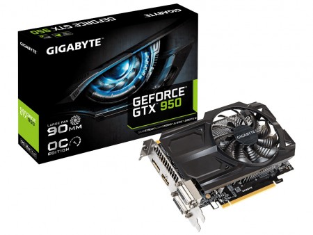 GIGABYTE、ショートサイズとWINDFORCE仕様のGeForce GTX 950搭載OCモデル計2種