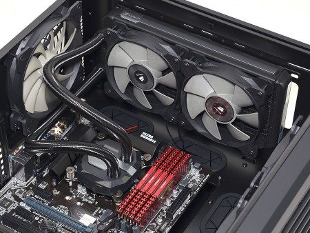 240mmサイズラジエター採用の水冷一体型ユニット、CORSAIR「H100i GTX