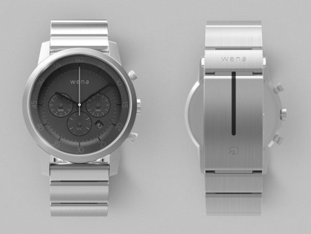 おサイフケータイなど厳選3機能を搭載した、アナログなスマート腕時計「wena wrist」がソニーから