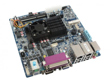 レガシーインターフェイス充実のCeleron 1037U搭載Mini-ITXマザーボード、Giada「MI-NM70D」