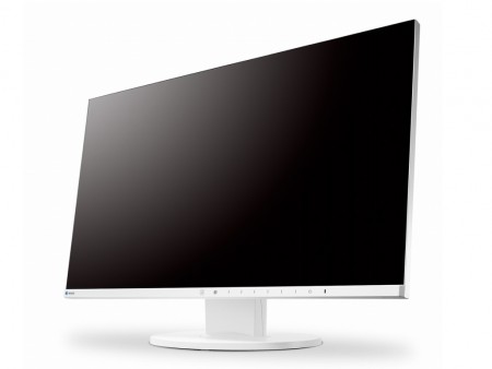 EIZO、狭額縁デザインの23.8型液晶「FlexScan EV2450」にホワイトモデルを追加