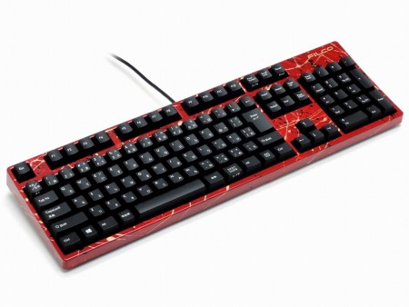 机上で伝統工芸を愛でる。漆塗りに金粉薪きを施した、職人仕上げのキーボードがダイヤテックから