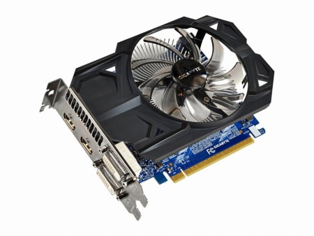 4画面同時出力に対応するショートサイズGTX 750 Ti、GIGABYTE「GV-N75TOC-1GI」