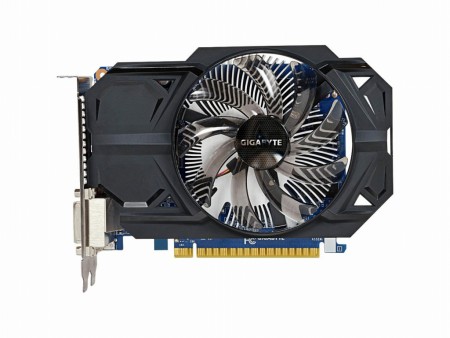 4画面同時出力に対応するショートサイズGTX 750 Ti、GIGABYTE「GV-N75TOC-1GI」