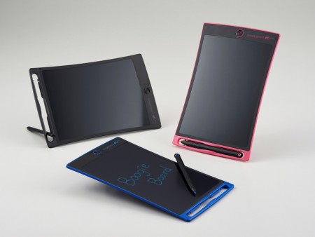 キングジム、電子メモパッド「Boogie Board」に高コントラストモデルとリラックマモデルを追加