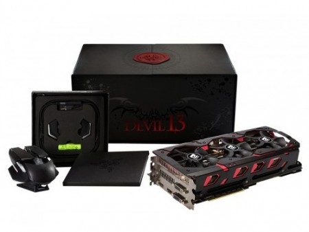 PowerColor、Radeon R9 390をデュアル実装するハイエンドVGA「Devil 13 Dual Core R9 390」