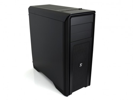 簡易デュアルチャンバ構造採用のミドルタワーPCケース、SilentiumPC「Gladius M35 Pure Black」