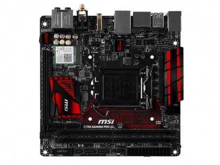 MSI、Z170チップ採用のゲーミングMini-ITX「Z170I Gaming Pro AC」など3モデル発売
