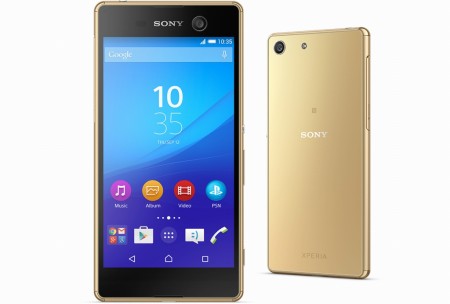 2,150万画素カメラ搭載の5インチフルHDスマートフォン、ソニーモバイル「Xperia M5」