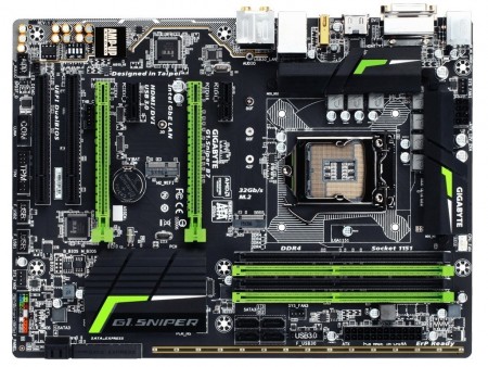 着脱式オペアンプ搭載のIntel B150ゲーミングマザーボード、GIGABYTE「G1.Sniper B7」