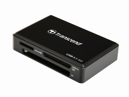 トランセンド、UHS-II対応のUSB3.1カードリーダー「RDF9」10月上旬発売