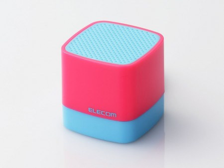 カメラシャッターにもなる超小型Bluetoothスピーカー、「LBT-SPCB01AV」がエレコムから