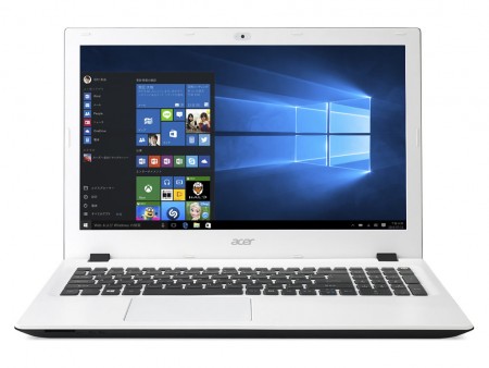 Windows 10とSkylake構成の15.6型ノート、エイサー「E5-574-A54G/W」