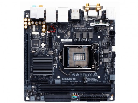 GIGABYTE、Intel Z170搭載のMini-ITXマザー「GA-Z170N-WIFI」など2種発売