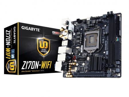 GIGABYTE、Intel Z170搭載のMini-ITXマザー「GA-Z170N-WIFI」など2種発売