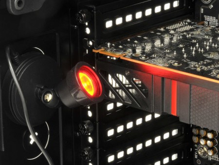 リンクス、PCケース照明用ミニスポットライトに4色カラーレンズ同梱モデル登場