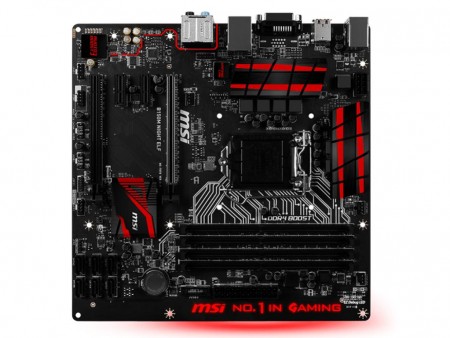 Intel B150チップ搭載のゲーミングMicroATXマザーボード、MSI「B150M NIGHT ELF」