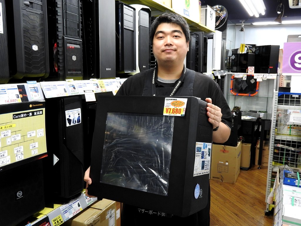 ツクモパソコン本店の砂押さん