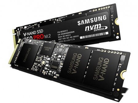 Samsung、第2世代V-NAND採用のコンシューマ向けNVMe対応M.2 SSD「SSD 950 PRO」シリーズ