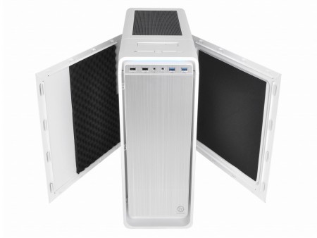 Thermaltake、フロントドアミドルタワー「Urban S31」シリーズに静音モデルを追加