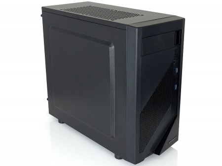 3台の水冷ラジエターが搭載できるミニタワーPCケース、SilentiumPC「Gladius S10 Pure Black」
