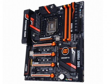 22フェーズ電源回路搭載のOC向けLGA1151マザーボード、GIGABYTE「GA-Z170X-SOC FORCE」