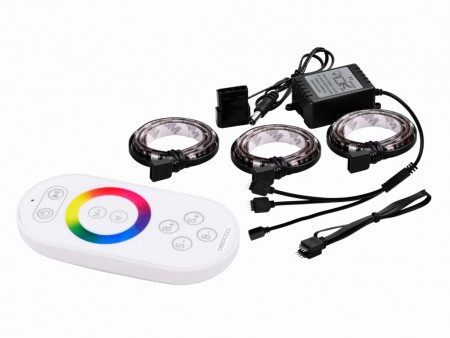 発光カラーを1,670万色から選択できるLEDストリップ、Deepcool「RGB 330」