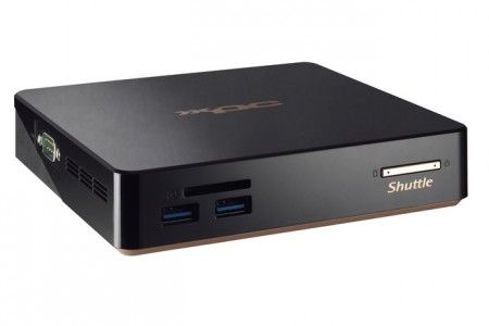 グラフィックス機能を拡張できる超小型ベアボーンキット、欧州Shuttle「NC01U」シリーズ