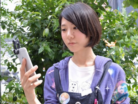 万華鏡のような幻想的な写真が撮れる、クリップ式カレイドスコープレンズがサンコーから