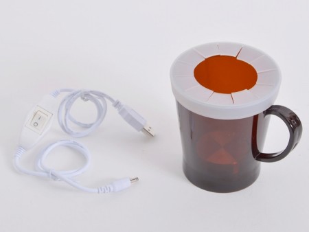 コンビニコーヒーをずっとおいしく飲める、USB紙カップウォーマーがサンコーから発売