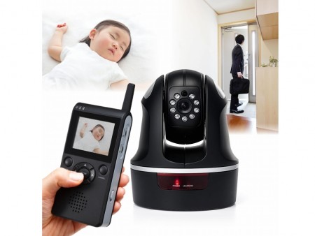 サンワダイレクト、専用モニタで遠隔操作ができるワイヤレスカメラ「400-CAM048」発売