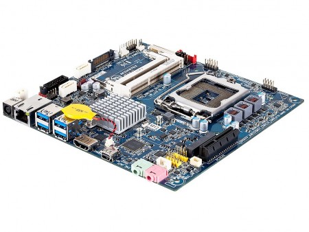 Thunderbolt 2ポートを搭載するH87ベースのThin Mini-ITXマザーボード、GIGABYTE「MSH87FI」
