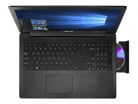 天板にスピン加工を施した15.6型Windows 10搭載ノートPC、ASUS「F553SA」通販限定発売