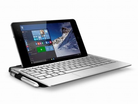 HP、本体より大きな10インチ級キーボードを組み合わせる8インチWindows 10タブ「ENVY 8 Note」